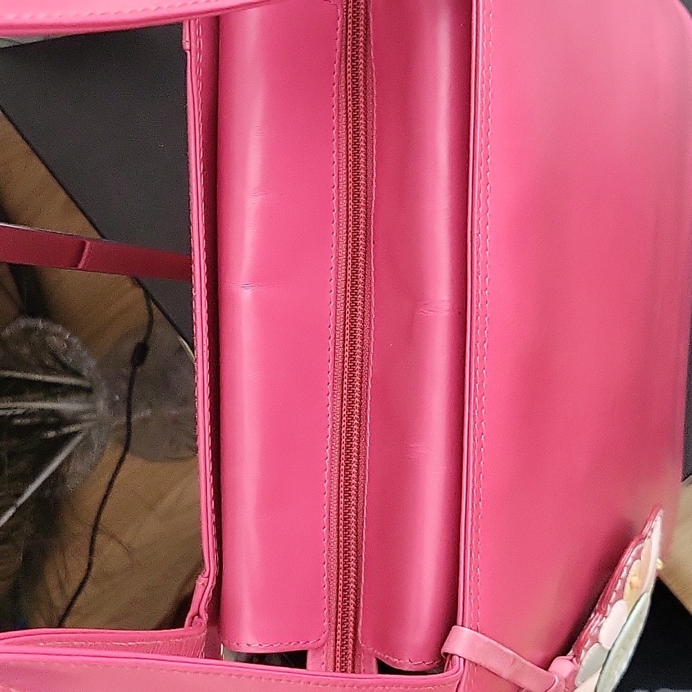 Radley Pink Leather Tote Bag - Picture 3 of 16